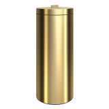 Καλάθι Απλύτων 30 Lit – Brushed Brass, Pam & Co, Ø25 x H60 (cm), 2560-023