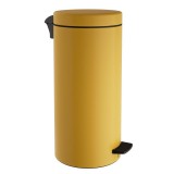 Χαρτοδοχείο 25 Lit Soft Close, No Inner Bucket - Matt Yellow, Pam & Co, Ø25 x H55 (cm), 2553-603