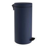 Χαρτοδοχείο 25 Lit Soft Close, No Inner Bucket - Matt Navy Blue, Pam & Co, Ø25 x H55 (cm), 2553-203