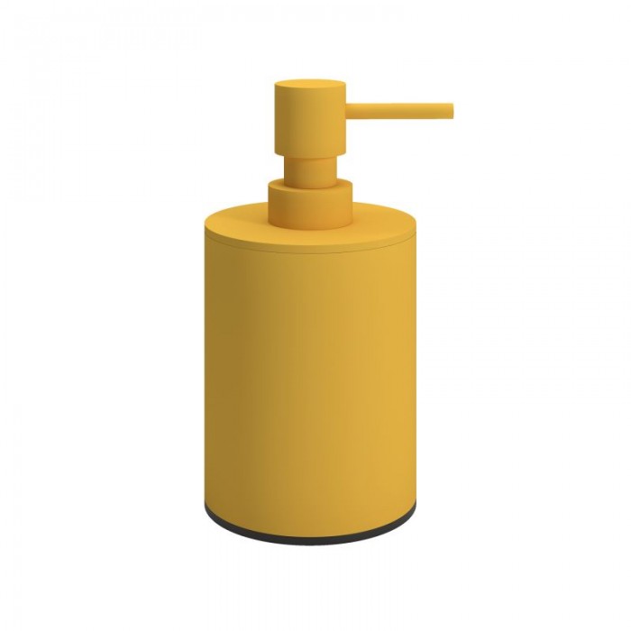 Dispenser (350ml) - Matt Yellow, Pam & Co, Ø8 x H15 (cm), 90-603