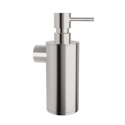 Επιτοίχιο Dispenser (350ml) - Matt Inox, Pam & Co, Ø6 x H19 (cm), 87-011