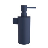 Επιτοίχιο Dispenser (350ml) - Matt Navy Blue, Pam & Co, Ø6 x H19 (cm), 87-203