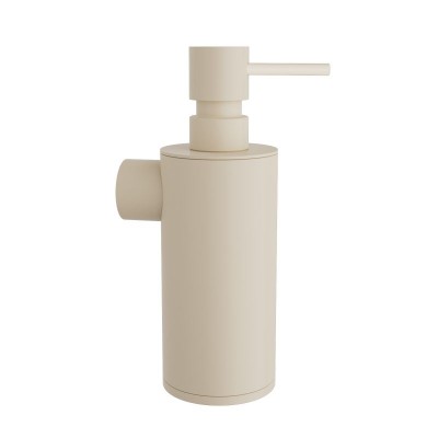 Επιτοίχιο Dispenser (350ml) - Matt Ivory, Pam & Co, Ø6 x H19 (cm), 87-703