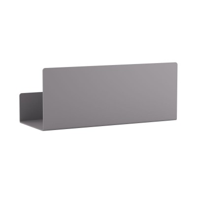 Ράφι / Σπογγοθήκη Μπάνιου (30cm) - Matt Concrete Grey, Pam & Co, W30 x D12 x H12 (cm), 3012-163