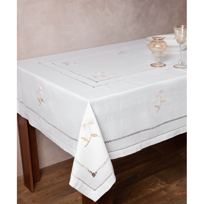 Τραπεζομάντηλα MD0698 (180cm x 230cm) ivory