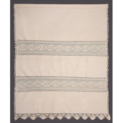 κουρτίνα NT1-2 (140cm x 260cm) ecru με τούνελ