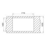 ΝΕΡΟΧΥΤΕΣ Pyramis ATHENA EXTRA (79X50) 2B Γυαλισμένο- 107153101