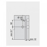 Μεταλλικό συρτάρι BLUM Legrabox -Κ- 14.4cm Βάθος 50cm με ενσωματωμένο φρένο και TIP ON σε χρώμα Ανθρακί