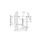 Νεροχύτης Συνθετικός Duralit KZ200-300 (83x50)Blanco Artico