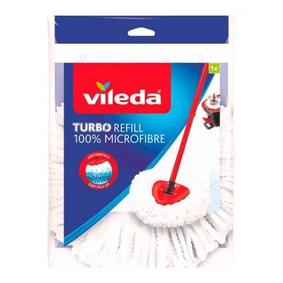 Vileda Ανταλλακτικό Turbo 100% Microfibre