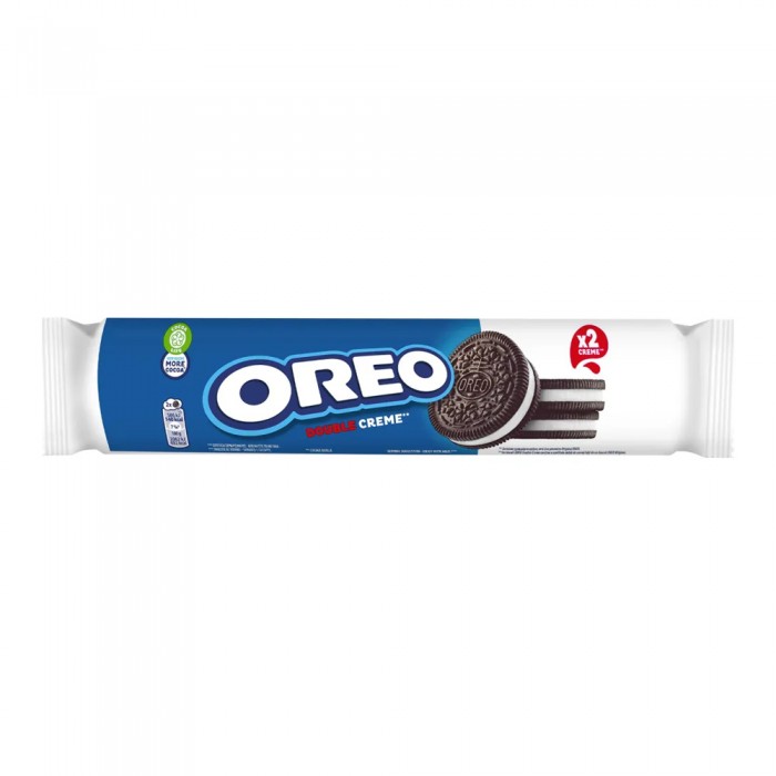 OREO Κακάο Με Γέμιση Διπλή Κρέμα Βανίλιας 185gr