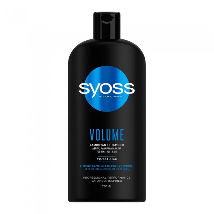 SYOSS Volume Σαμπουάν για Λεπτά-Αδύναμα Μαλλιά 750ml