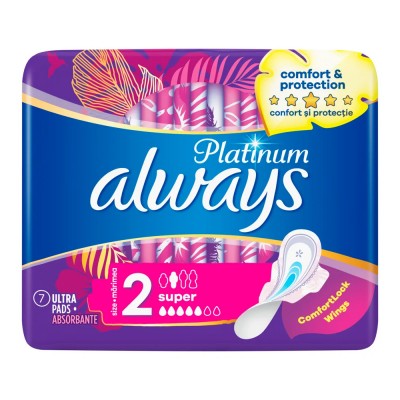 Always Platinum Ultra Super Plus 7Τεμάχια