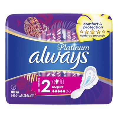 Always Platinum Ultra Super Plus 7Τεμάχια