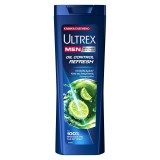 Ultrex Men Σαμπουάν Μαλλιών Αντιπιτυριδικό Oil Control Refresh Για Λιπαρά Μαλλιά & Λιπαρή Επιδερμίδα Με Εκχύλισμα Λεμονιού 360ml