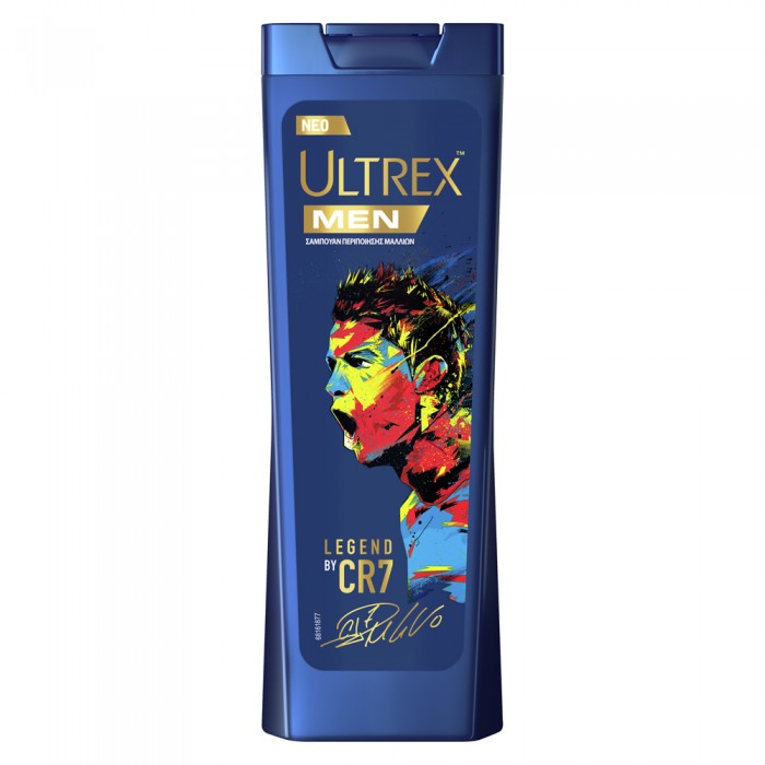 Ultrex Men Σαμπουάν Μαλλιών Αντιπιτυριδικό Legend Ronaldo by CR7 360ml