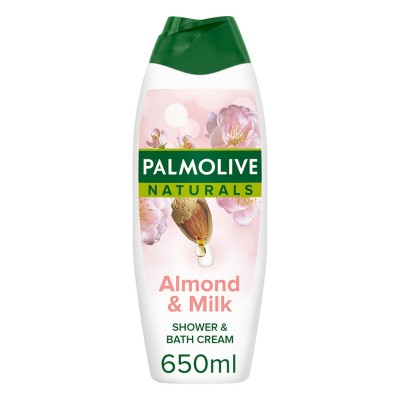 Palmolive Αφρόλουτρο Naturals Αμύγδαλο & Γάλα 650ml