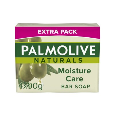 Palmolive Σαπούνι Naturals Ελιά (3+1Δώρο) 4x90gr