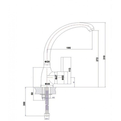 Μπαταρία κουζίνας Pyramis Maidtec Melodia - 090904301