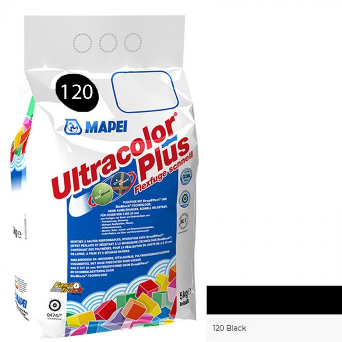 Αρμόστοκος MAPEI ULTRACOLOR PLUS Ν120 Black 5 kg