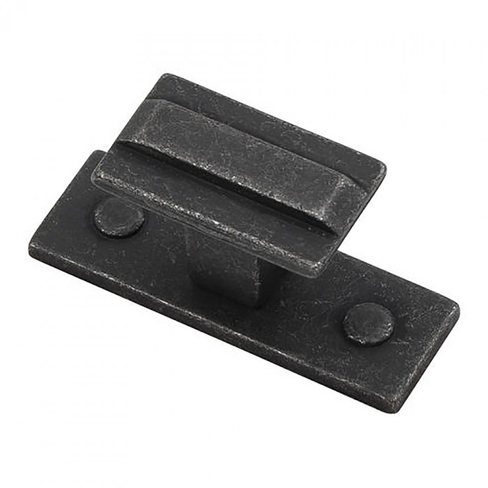 Πομολάκι επίπλου Μεταλλικό 4,4cm x 1,5cm 561 Black Iron Roline