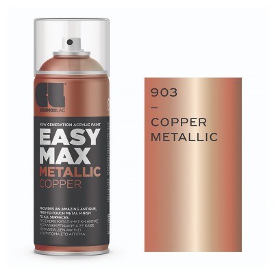 Σπρέι Glitter Cosmolac - METALLIC COPPER 903 Easy Max 400ml 