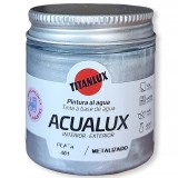 Μεταλλικό χρώμα TITAN Aqualux Metalizado 75ml Plata No861