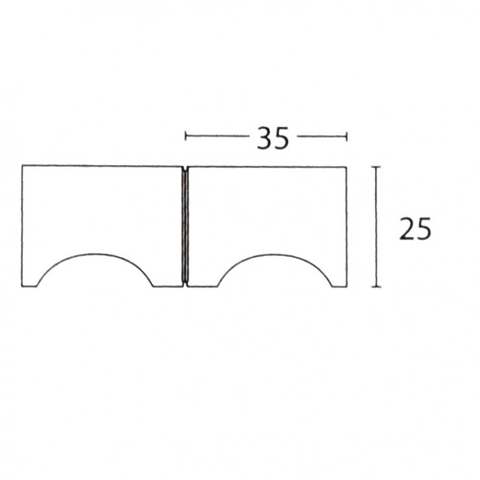 Μπούλ εξώθυρας Convex (2Τεμάχια ζεύγος) σειρά 783Ζ σε Ματ Νίκελ