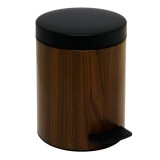 Χαρτοδοχείο Design 5 Lit, Soft Close - Wood / Black 20 cm x 28 cm PAM 05-227-403