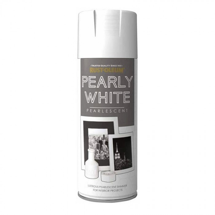 Χρώμα Μεταλλικό Πέρλα Pearly White Pearlescent Rust-Oleum 400ml