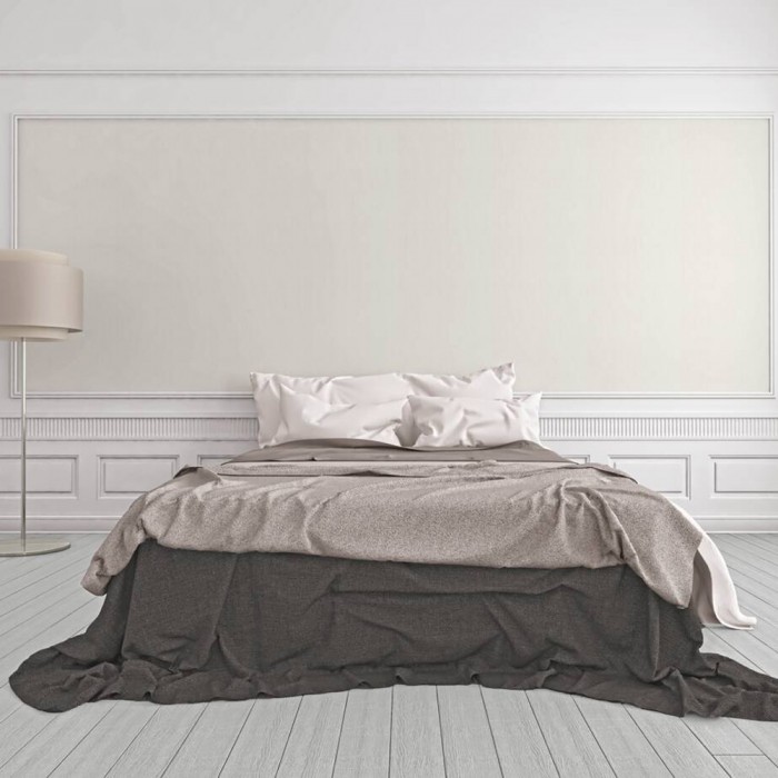 Ταπετσαρία Τοίχου 0.53x10.05m A.S. Création Casual Living «Uni, White» 366881