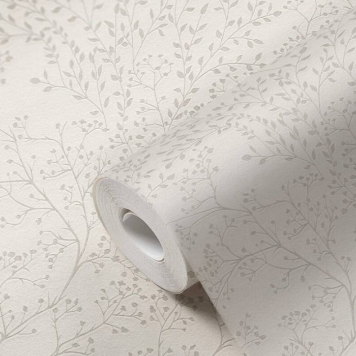 Ταπετσαρία Τοίχου 0.53x10.05m A.S. Création Casual Living «Floral, Cream, White» 381001