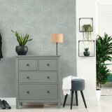 Ταπετσαρία Τοίχου 0.53x10.05m A.S. Création Casual Living «Floral, Blue, Green, Grey, Turquoise» 393384