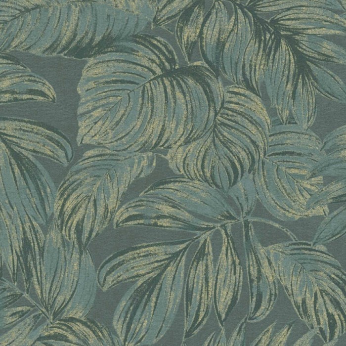 Ταπετσαρία Τοίχου 0.53x10.05m A.S. Création Casual Living «Floral, Gold, Green» 393401