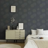 Ταπετσαρία Τοίχου 0.53x10.05m A.S. Création Casual Living «Graphics, Floral, Black, Grey» 937911