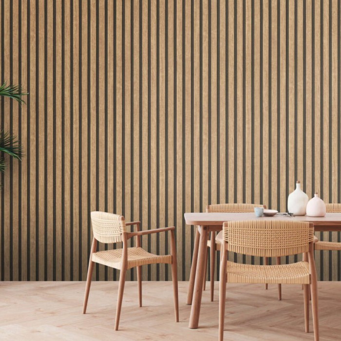 Tαπετσαρία Τοίχου A.S. Creation «Elements II» 0.53x10.05m «Wood, Beige, Black, Brown» 391091