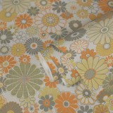 Ταπετσαρία Τοίχου 0.53x8.5m A.S. Création Retro Chic «Floral, Cream, Green, Orange» 395353