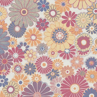 Ταπετσαρία Τοίχου 0.53x8.5m A.S. Création Retro Chic «Floral, Colourful» 395354