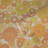 Ταπετσαρία Τοίχου 0.53x8.5m A.S. Création Retro Chic «Floral, Brown, Green, Yellow» 395355