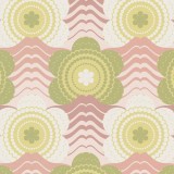 Ταπετσαρία Τοίχου 0.53x8.5m A.S. Création Retro Chic «Floral, Cream, Green, Pink» 395391