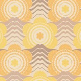 Ταπετσαρία Τοίχου 0.53x8.5m A.S. Création Retro Chic «Floral, Beige, Orange, Yellow» 395395