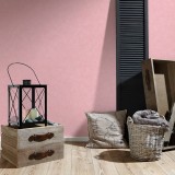 Ταπετσαρία Τοίχου 0.53x10.05m A.S. Création by «Livingwalls» Styleguide Colours 2024 «Uni, Pink» 367208