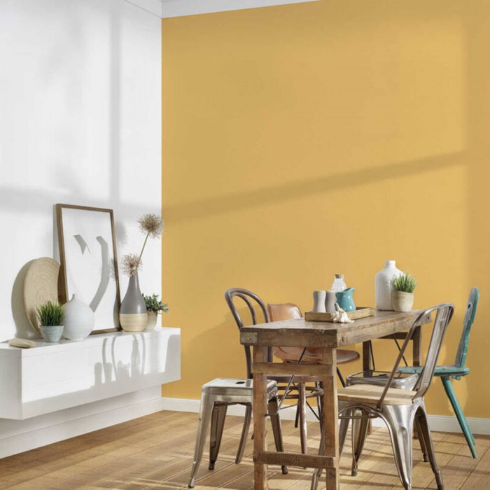 Ταπετσαρία Τοίχου Styleguide Colours 2024 A.S. Création by «MICHALSKY LIVING» «Uni, Yellow» 379867