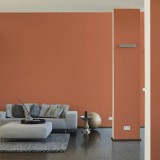 Ταπετσαρία Τοίχου 0.53x10.05m A.S. Création by «MICHALSKY LIVING» Styleguide Colours 2024 «Uni, Orange» 379868