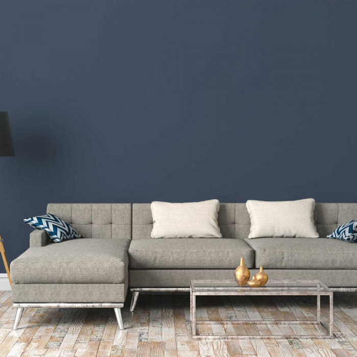 Ταπετσαρία Τοίχου 0.53x10.05m A.S. Création by «MICHALSKY LIVING» Styleguide Colours 2024 «Uni, Blue» 379869