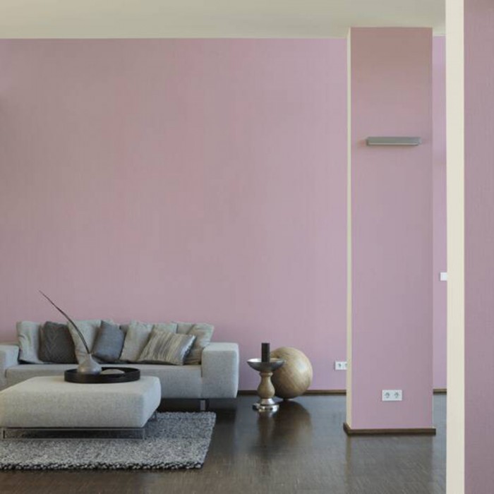 Ταπετσαρία Τοίχου 0.53x10.05m A.S. Création by «MICHALSKY LIVING» Styleguide Colours 2024 «Uni, Pink» 379877