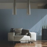 Ταπετσαρία Τοίχου 0.53x10.05m A.S. Création by «Livingwalls» Styleguide Colours 2024 «Uni, Blue» 380987