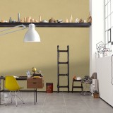 Ταπετσαρία Τοίχου Styleguide Colours 2024 A.S. Création by «Livingwalls» «Uni, Cream, Yellow» 385288