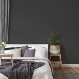 Ταπετσαρία Τοίχου 0.53x10.05m A.S. Création by «Livingwalls» Styleguide Colours 2024 «Uni, Black, Grey» 385293