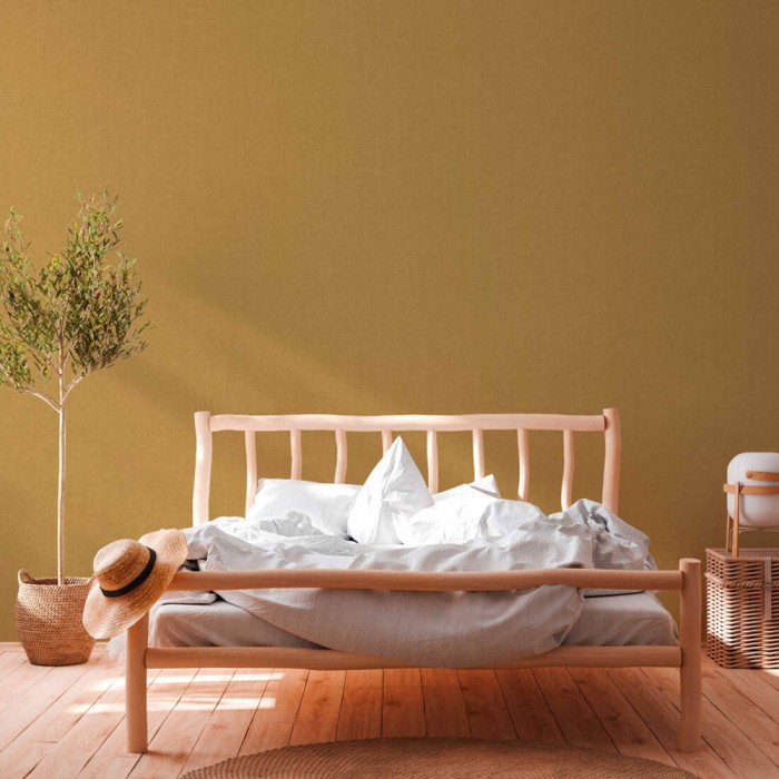 Ταπετσαρία Τοίχου Styleguide Colours 2024 A.S. Création by «Livingwalls» «Uni, Yellow» 386136